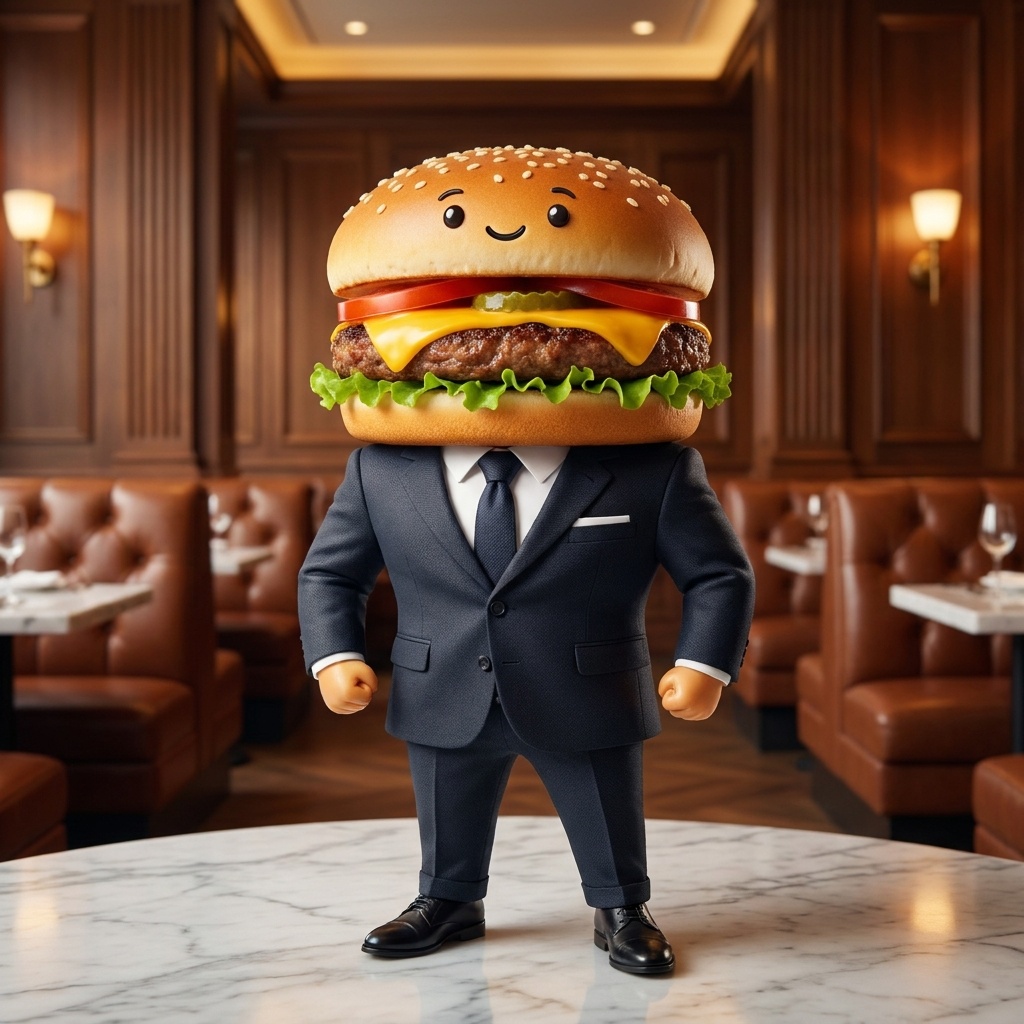 Burger menü bei Fräulein Herborths